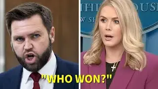 Karoline Leavitt DESTROYS JD Vance in EPIC Political Debate – He Wasn’t Ready for This!
