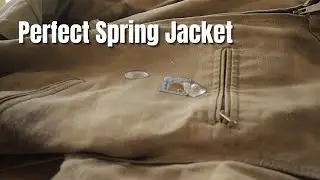 The Perfect Spring Jacket - Making A Carhartt Tin Cloth/Waxed Detroit Jacket