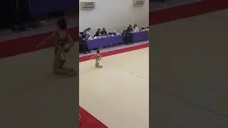 Художественная гимнастика. Аделина Лукьянова. 1 место.
