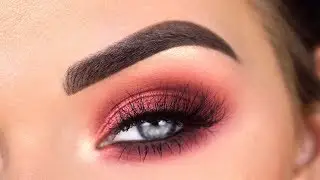 Fall Berry Smokey Eye Makeup Tutorial | Violet Voss Coral Crush Eyeshadow Palette