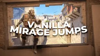 CS2 Mirage jumps