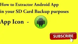 How to keep your all app Backup with APK File