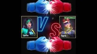 STEFFI VS XAYNE CHARACTER 🤯💥 || CHARACTER ABILITY TEST || FREE FIRE CHARACTER VERSUS 