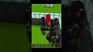 Black stone golem vs warden #minecraftshorts