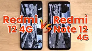 Redmi 12 4G vs Redmi Note 12 4G Antutu