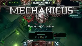 Warhammer 40,000 Mechanicus Gameplay Preview - Dungeon Crawling, Turnbased Strategy