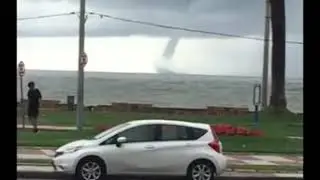 Fenomenal tromba marina frente a las costas de Montevideo!!!!
6/4/2018