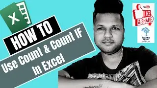 Basic Excel- (Count and Count if ) Hindi