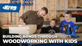 Building Bonds Through Woodworking with Kids