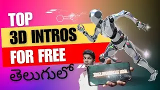 How to Create 3D Intros || In Telugu || Techy Josh ||