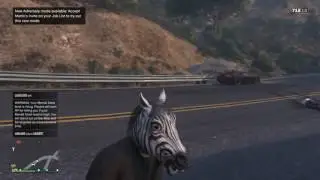 Grand Theft Auto V Flying Dead Body