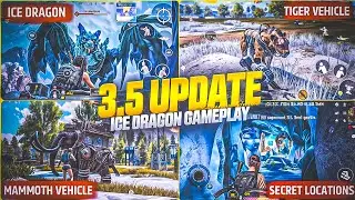 PUBG 3.5 UPDATE ALL NEW FEATURES🔥🥵 | GAME PLAY | NEW VEHICLE #pubg #3_5update #leak