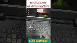 HOW TO BOOT ASUS TUF GAMING LAPTOP #ASUSTUFBOOTMENUKEY #ASUSBIOS