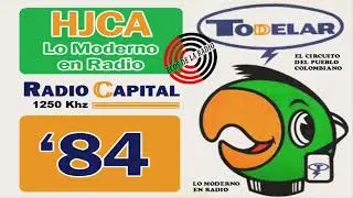 RADIO CAPITAL (Colombia) TODELAR (1984)