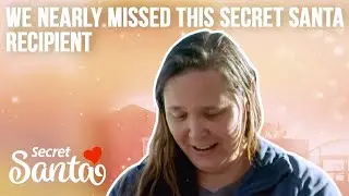 We nearly missed dropping off a unique Secret Santa gift to this amazing woman