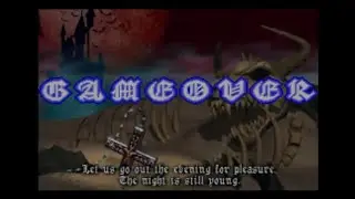 Game Over - Castlevania: Symphony Of The Night