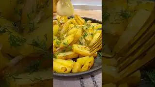 Жареная картошка с луком