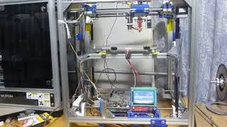 CoreXY 3DプリンタZ軸をベルトドライブ化15(動滑車採用)。Belt Drived Z Axis with CoreXY 3D Printer 15(adopts Movable Pully)