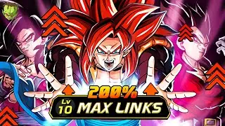 ABSOLUTE NONSENSE!!!!!!! GOGETA SUPER SAIYAN 4 LR SUPER EARLY EZA SHOWCASE | Dokkan Battle