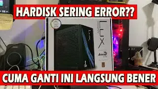CARA MENGATASI HARDISK TIDAK TERBACA | UNBOXING REVIEW PSU AEROCOOL LUX 550W | #RZAunboxing