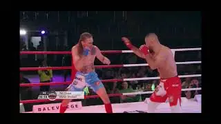 Marian Dimitrov vs Will Chope bare knuckle boxing at Maximum Damage event