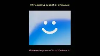 Microsoft Introducing Copilot Ai #tech #shorts