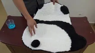 Cute Panda Area Rugs Anti Skid Mat