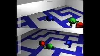 Splitscreen game [Made with Blender]