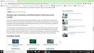 Do business credit cards affect personal credit?