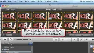 How to Import Image Sequence or Video into iMovie