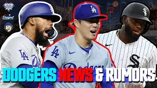 Dodgers Roster Decisions, Re-sign Teoscar?, Injury Updates, Big Takeaways, Luis Robert Jr. & More