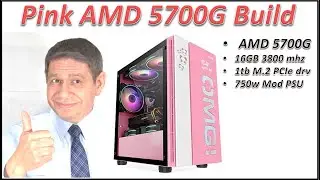 Pink AMD Computer Build, Part 1