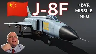 New plane and BVR info! ~ 🇨🇳 J-8F Devblog [War Thunder 