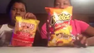 Hot fries and hot puffs Challenge !!!