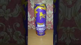 НОВАЯ ГОРИЛЛА В НОВОМ ДИЗАЙНЕ С ПЕРСИКОМ И АБРИКОСОМ / GORILLA ENERGY PEACH APRICOT / ЭНЕРГЕТИК