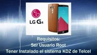 LG G Prolite Instalar los ajustes del LG G4