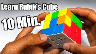 How to solve Rubik's cube in 10 min. learning ( In Hindi ) | So Easy way |