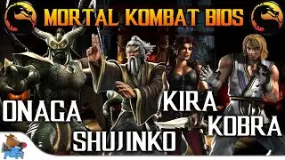 Mortal Kombat Bios: Onaga - Shujinko - Kira - Cobra