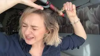 Укладка на короткую длину каре. Объём и структура локонов