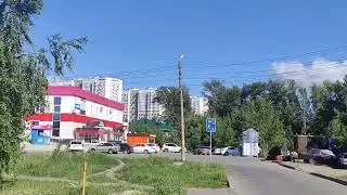 Пенза, улица Новоказанская. Виды города.