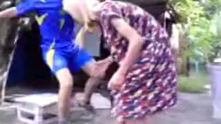 Внучек, набери бабушке воды