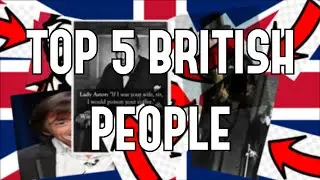 top 5 british people