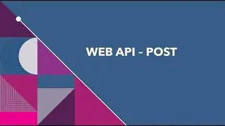 WEB API - Post endpoint