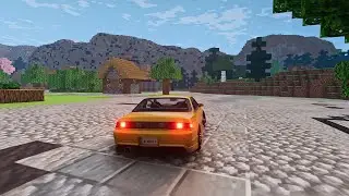 BeamNG.DriftCraft // Drifting in minecraft
