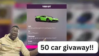 Giving away 50+ cars in Forza Horizon to celebrate 50 subscribers!!