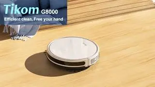 Tikom Robot Vacuum and Mop | Tikom G8000 Robot Vacuum Cleaner | Budget-Friendly Robot Vacuum Cleaner