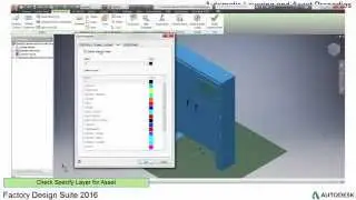 Asset Properties – User Defined and Automatic Layering