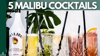 Cocktails mit MALIBU 🥥 I (Schnell+Einfach)