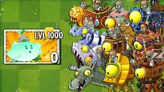 100% All PREMIUM Plants LEVEL 1000 vs All Final Boss - Plants vs Zombies 2 Mod