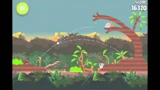 Angry Birds Rio Level 3 (3-3) Jungle Escape 3 Star Walkthrough